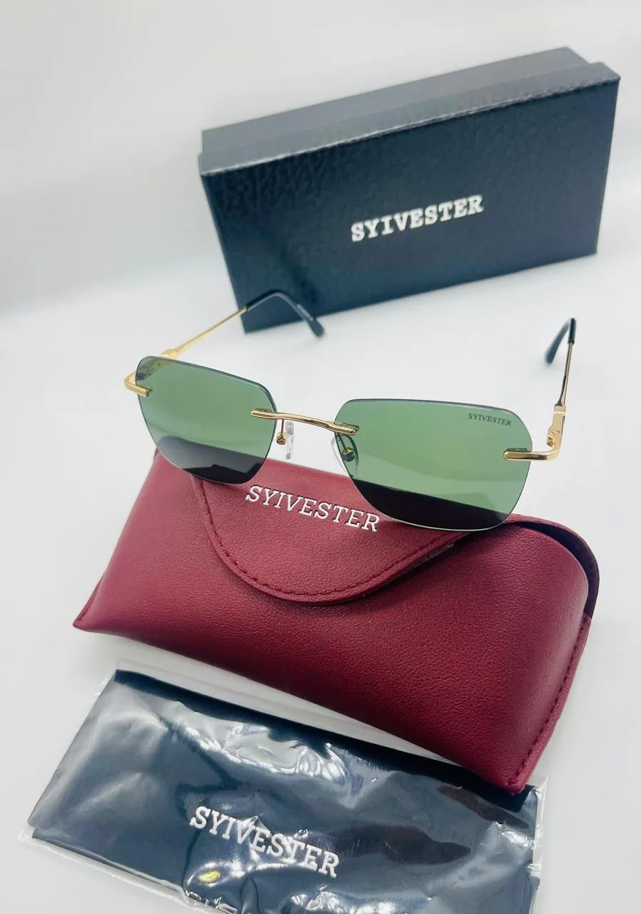 Lunettes de Soleil Cartier Panthère Sans Monture Or Rose Verres Marron