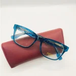 Montures de Lunettes Bill Block Eyewear Bleues Translucides