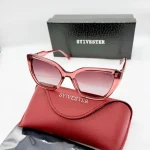 Lunettes de Soleil Cartier Panthère Sans Monture Or Rose Verres Marron