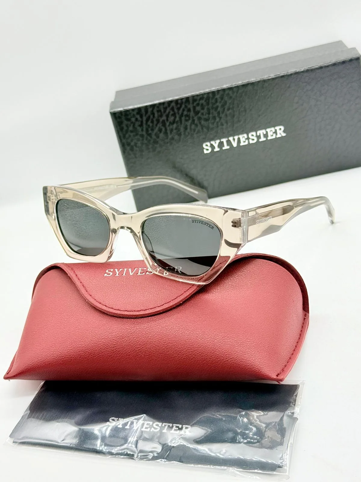 Lunettes de Soleil Cartier Panthère Sans Monture Or Rose Verres Marron