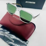 Lunettes de Soleil Cartier Panthère Sans Monture Or Rose Verres Marron