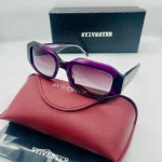Lunettes de Soleil Cartier Panthère Sans Monture Or Rose Verres Marron